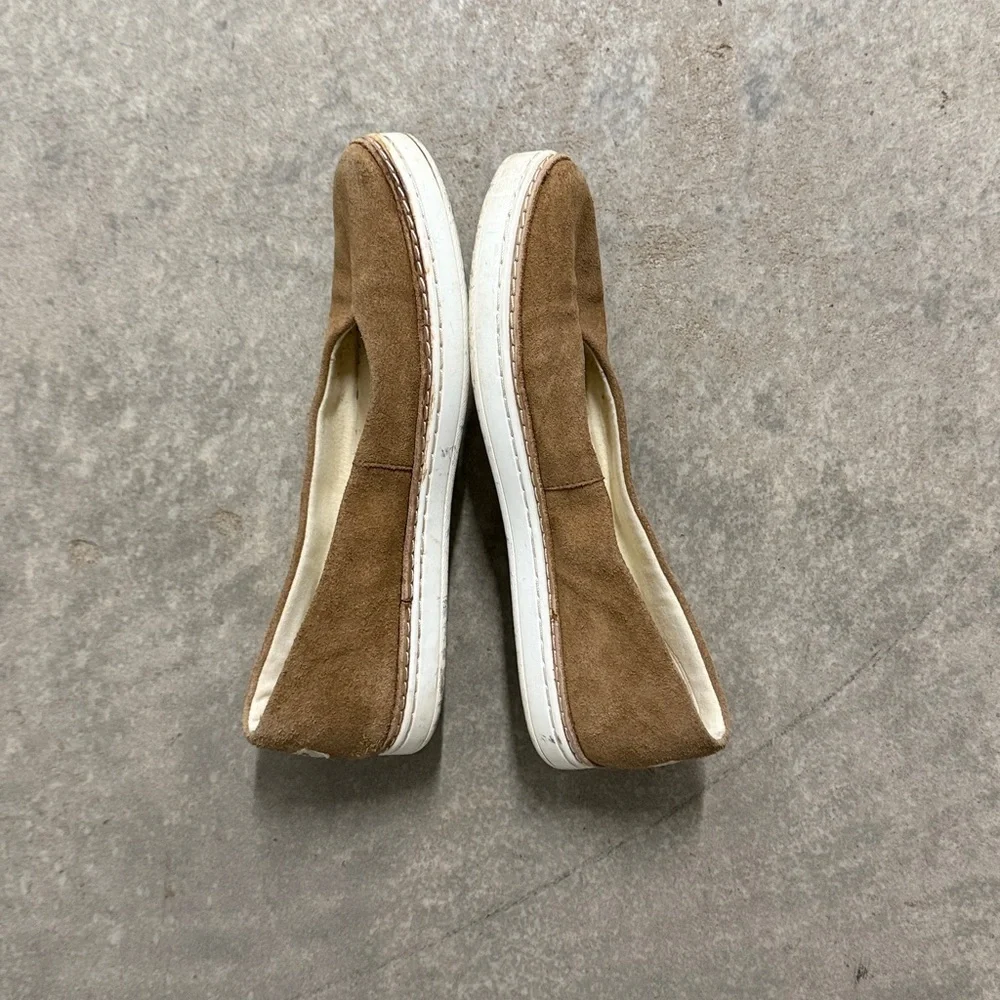 UGG Kammi Suede Slip On Flat Shoe Chestnut 7.5